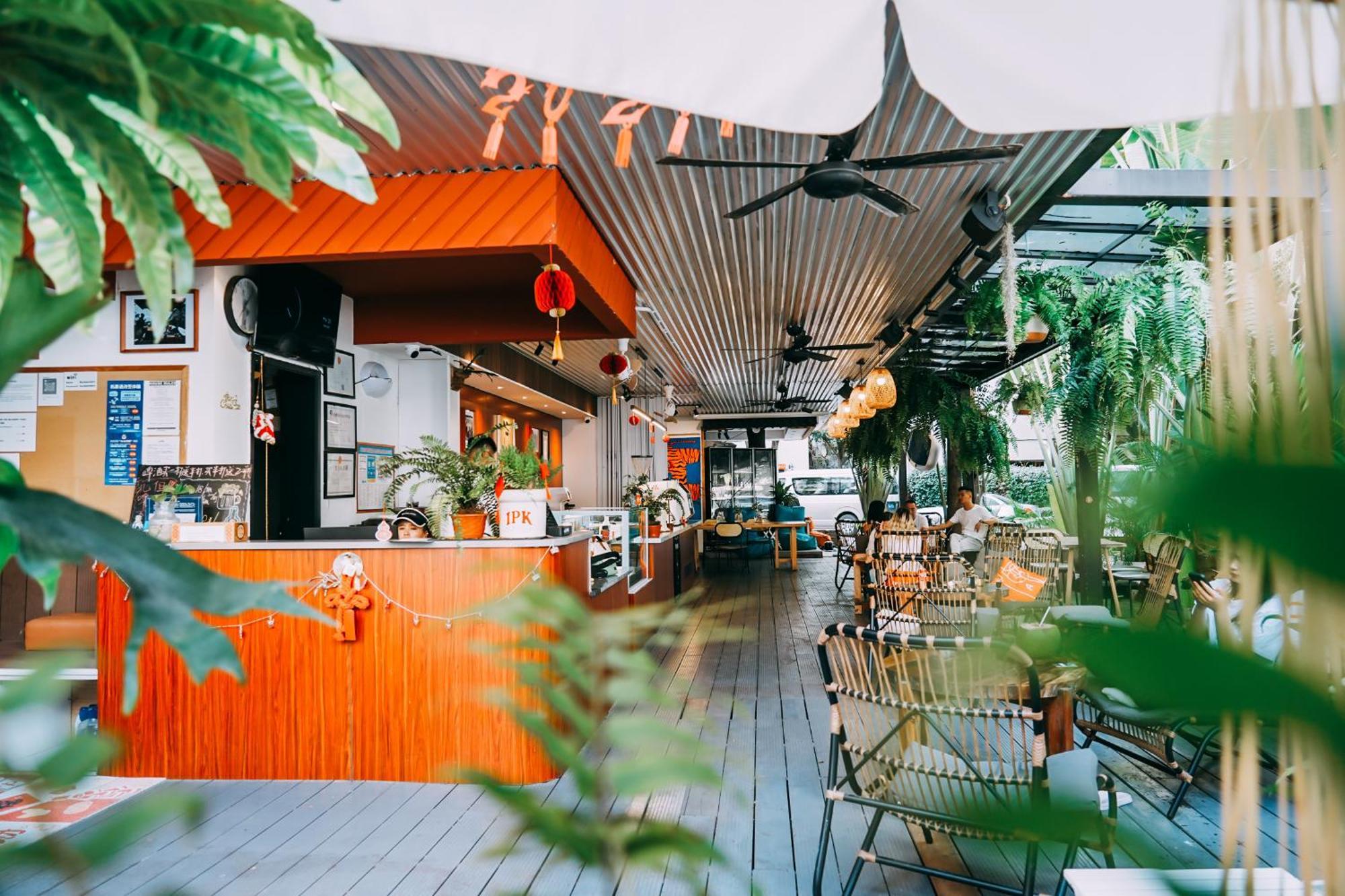 Sanya Backpacker International Youth Hostel Bagian luar foto