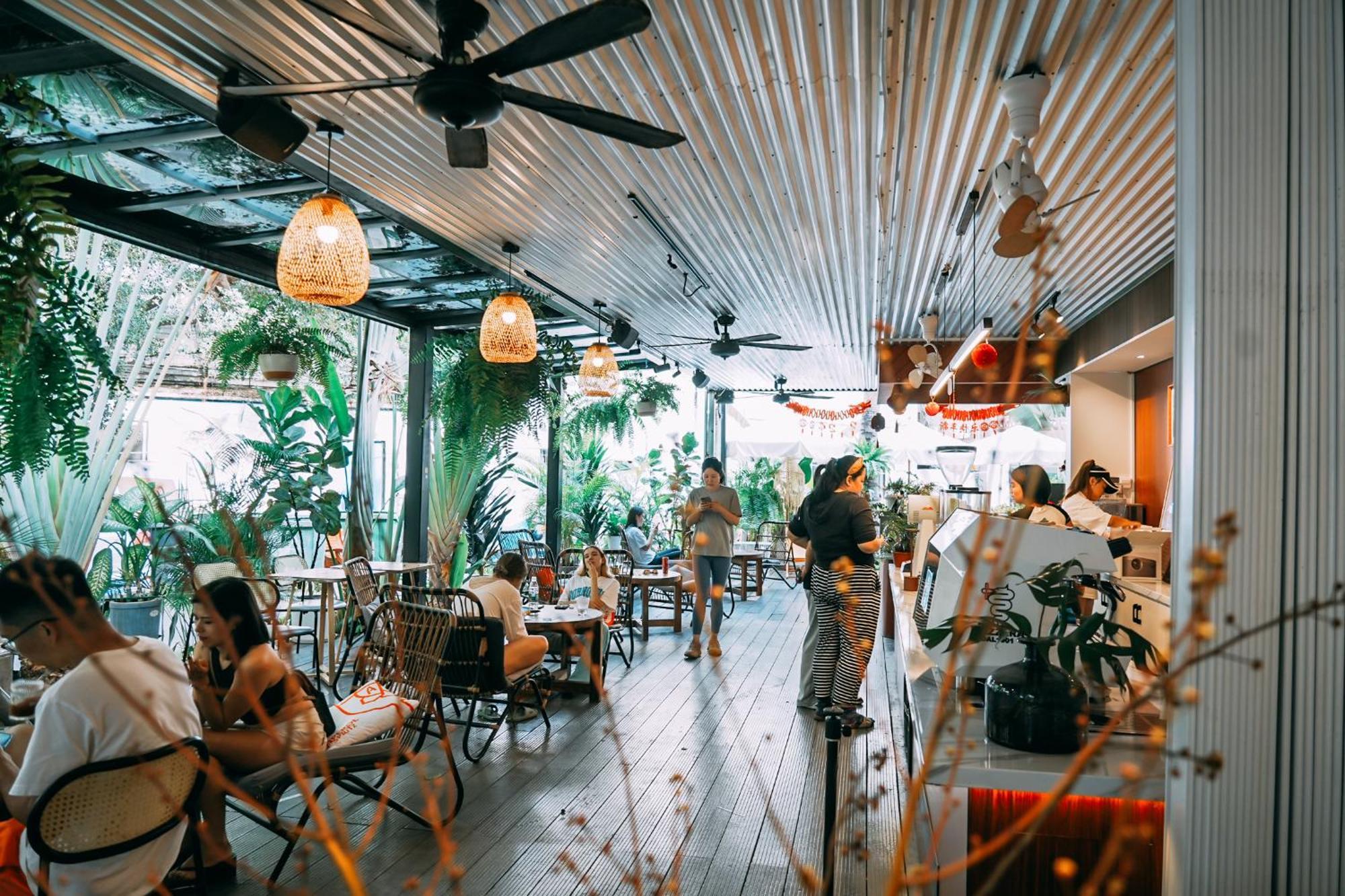 Sanya Backpacker International Youth Hostel Bagian luar foto