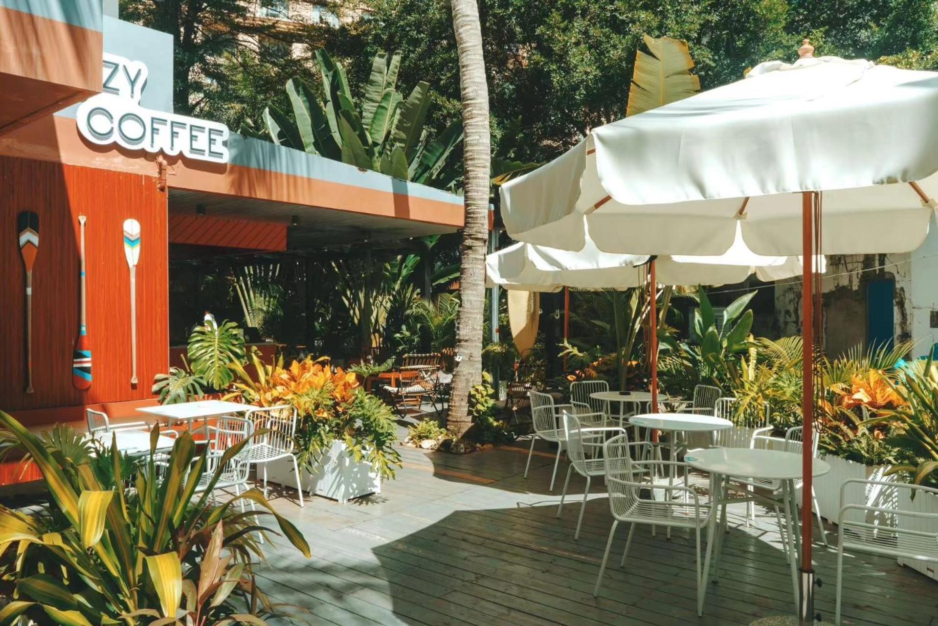 Sanya Backpacker International Youth Hostel Bagian luar foto