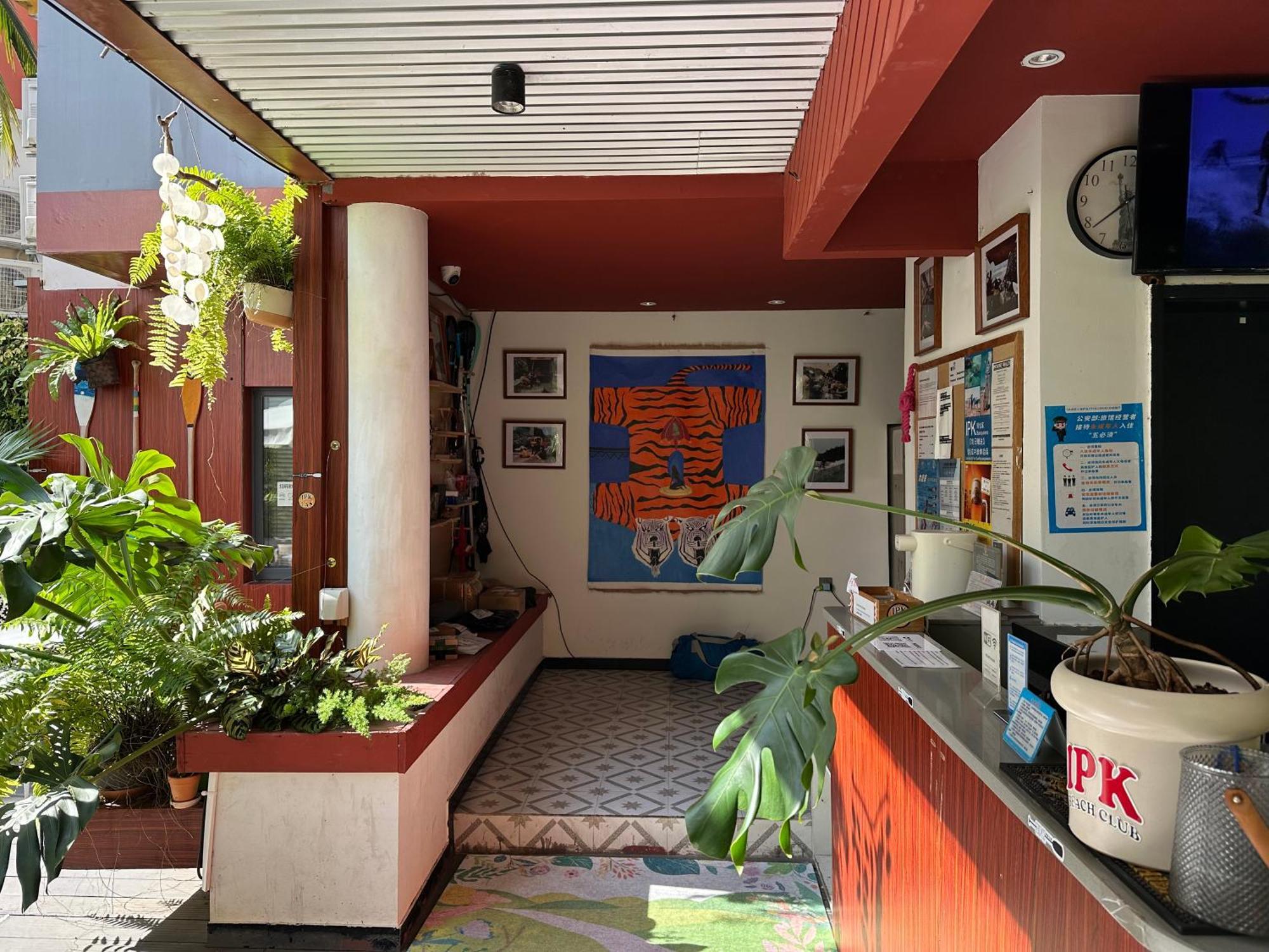 Sanya Backpacker International Youth Hostel Bagian luar foto